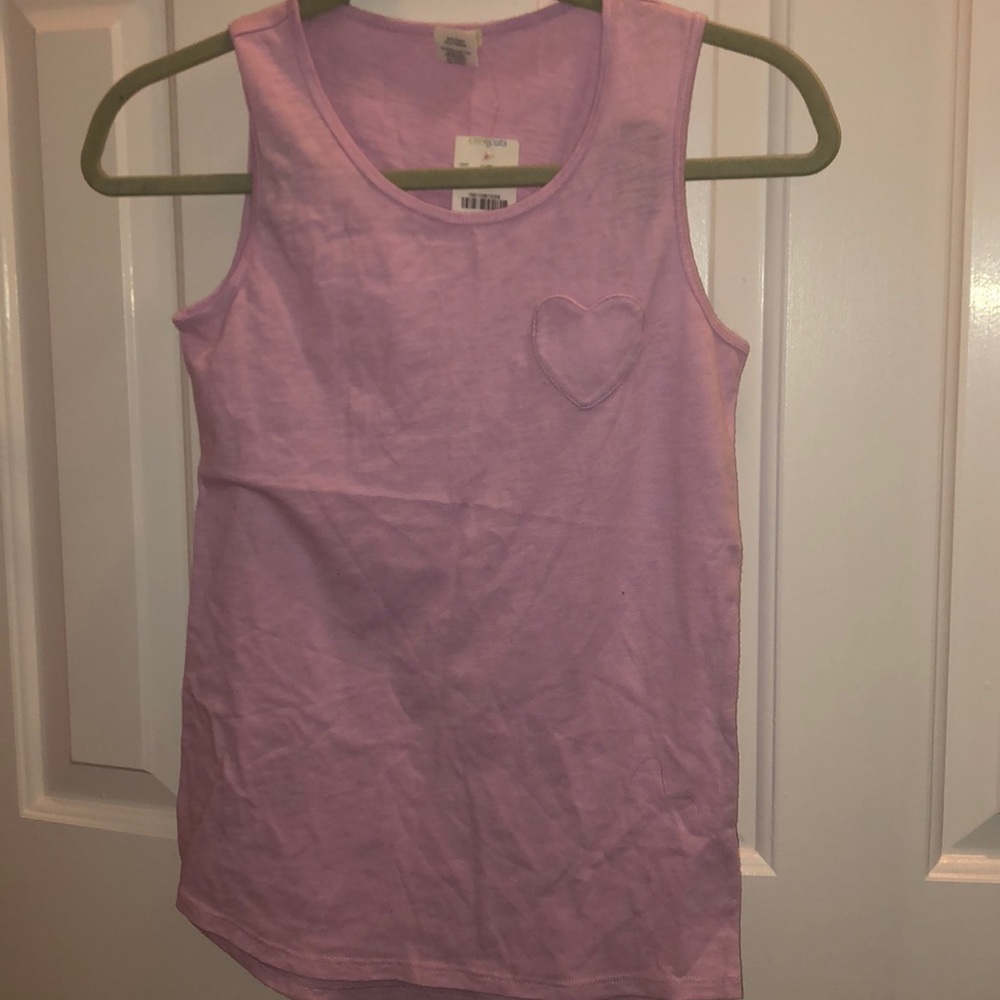 J crew Crew cuts heart tank top